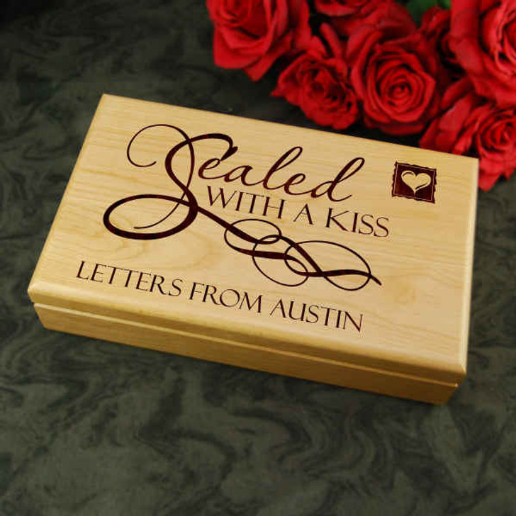 Sealed with a Kiss Letter Box