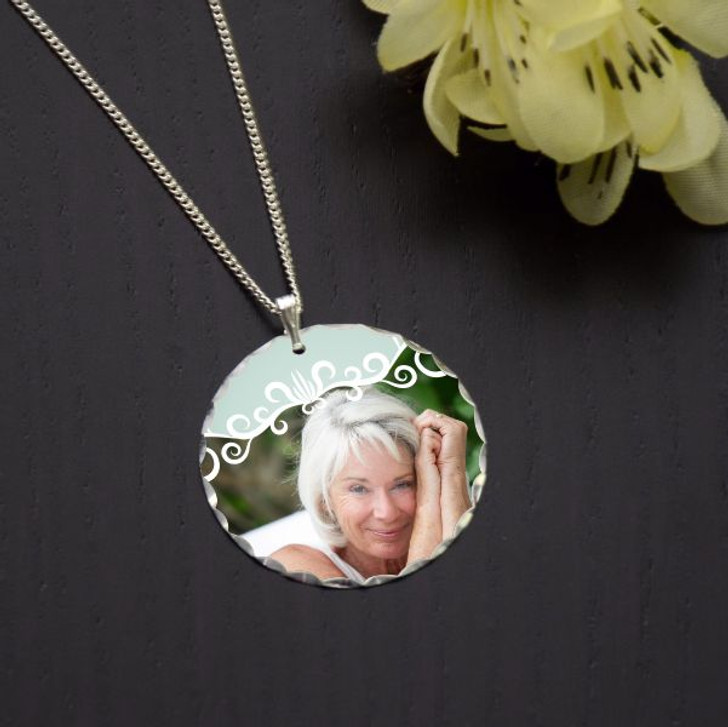 Personalized Beautiful Angel Memory Pendant