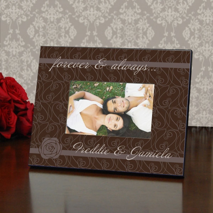 Forever & Always Personalized Couples Frame