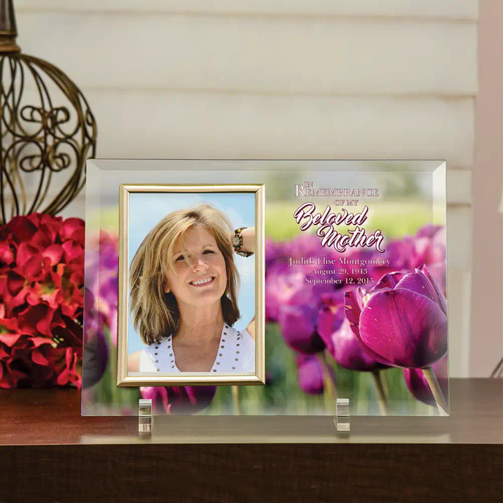 Beloved Mother Personalized Memorial Frame