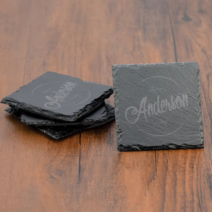 Personalized Slate Coasters