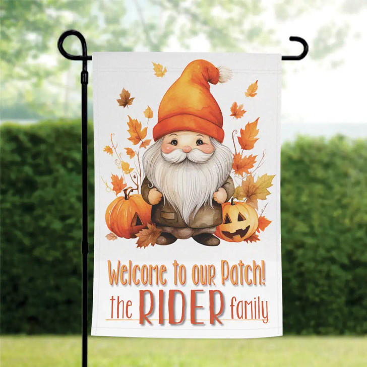 Welcome to our Patch Personalized Garden Flag Personalized Wedding Anniversary Gifts