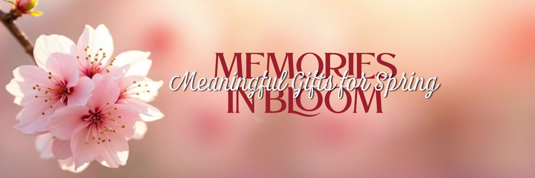 Shop memorial spring time gifts