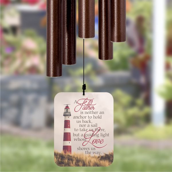 Personalized Wind Chime for Loss of Father