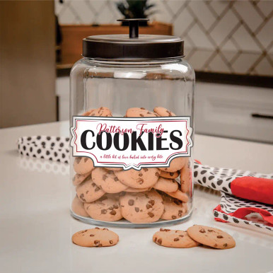 Fingerhut Family Love Is Sweet Personalized Cookie Jar