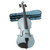 Stentor Harlequin Series 4/4 Full Size Violin in Metallic Light Blue