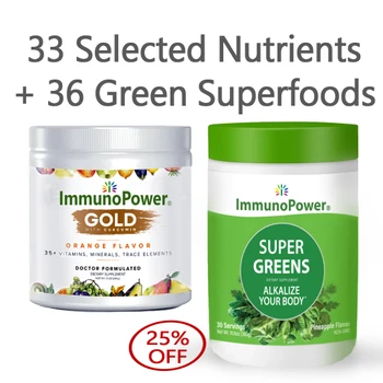 ImmunoPower Gold & Super Greens