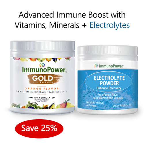 ImmunoPower® Gold & Electrolytes