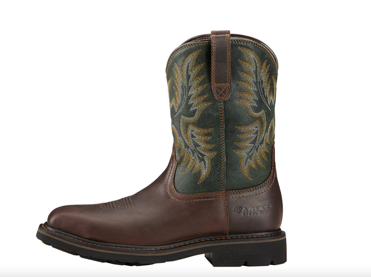Sierra Wide Square Toe Steel Toe Work 