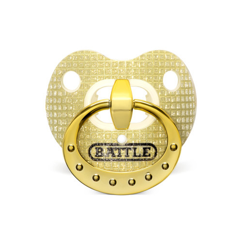 3D DIAMONDS BINKY OXYGEN GOLD 18MG400015 - Lace It Up Kauai, Inc
