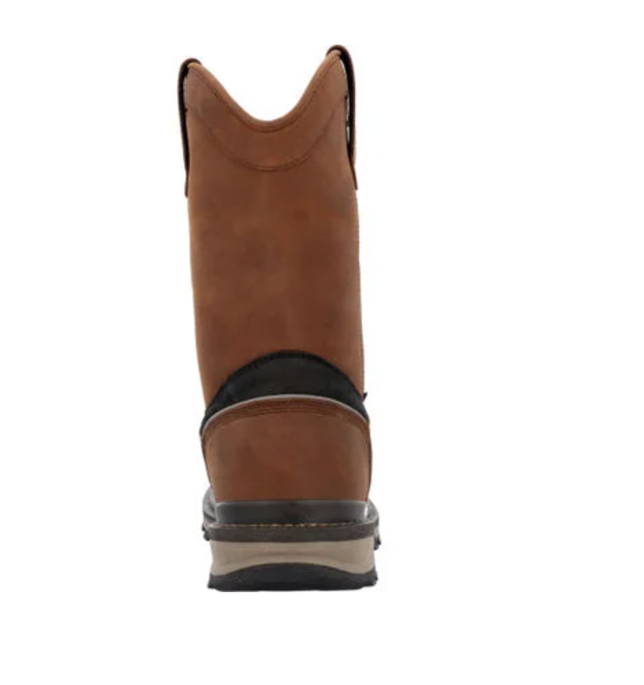 Men's Rocky Rams Horn Waterproof Pull-On Work Boot RKK0398