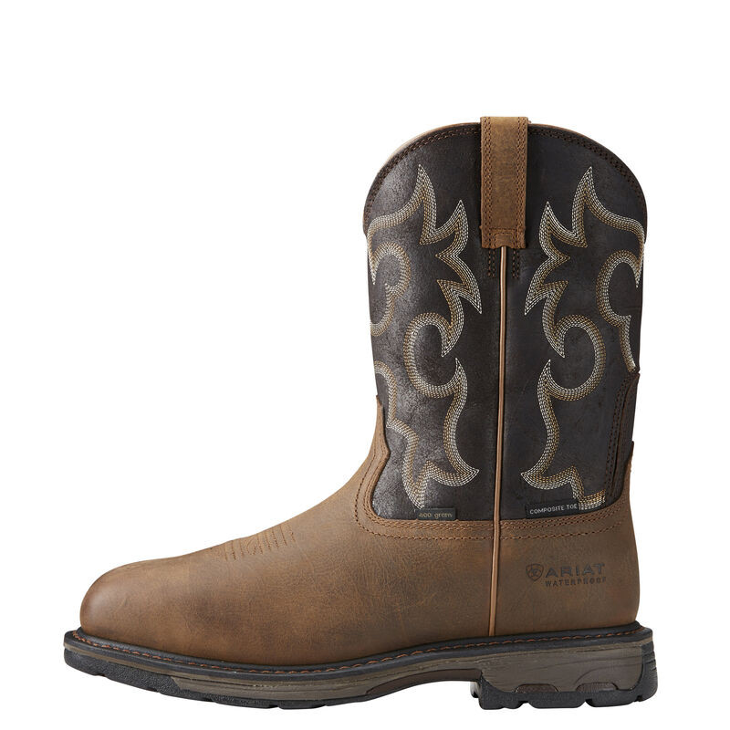 Ariat Workhog H2O Waterproof Composite Square Toe Work Boot 10017420  Sz 8 EE Ariat Men main image 3