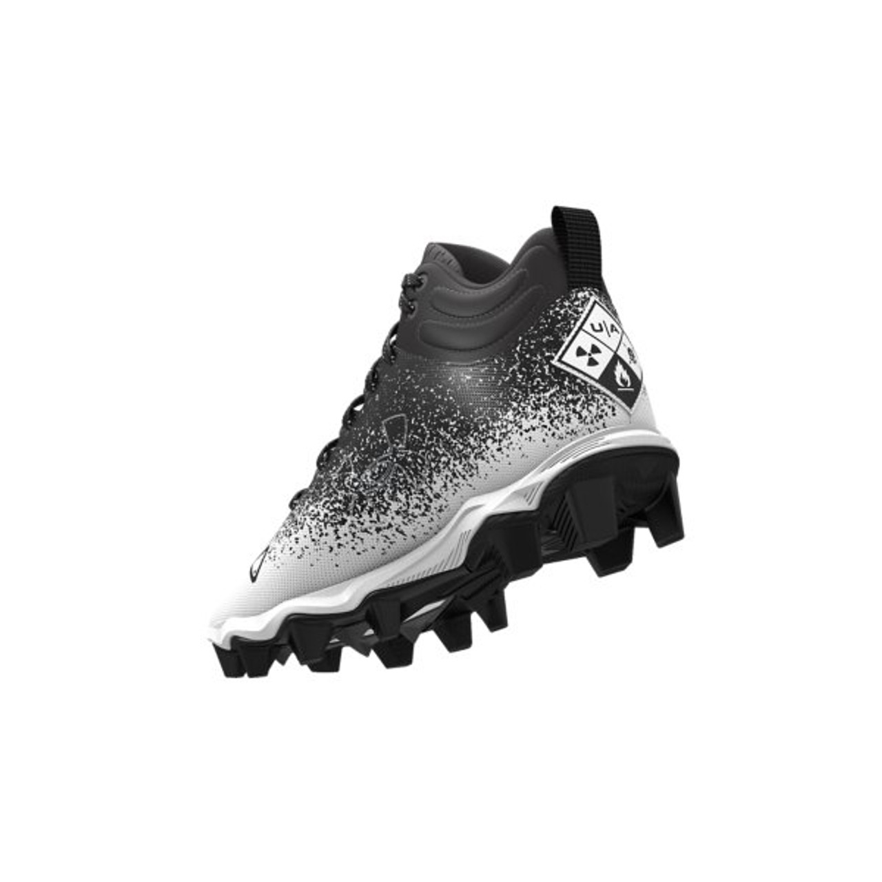 Under Armour Spotlight Franchise RM Jr. Youth's Wide Football Cleats