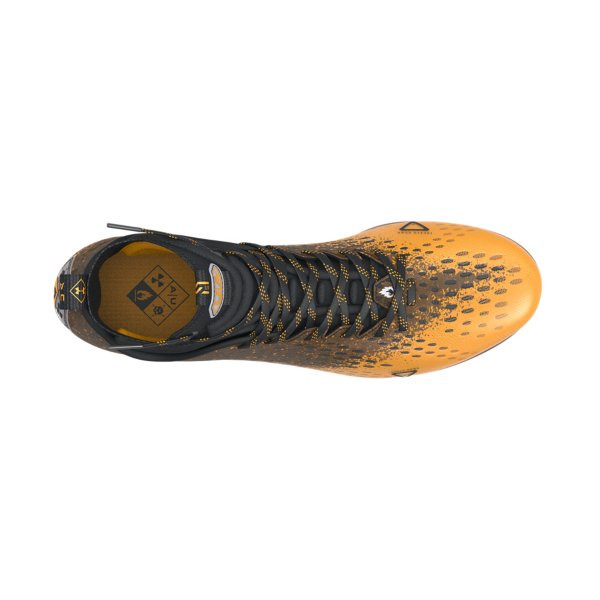 Under Armour Spotlight Lux MC 2.0 Football Cleats Size 13 Black Gold 3025082-002 9 Under Armour Spotlight Lux MC 2.0 Black Gold 3025082-002  main image 3
