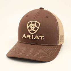 Ariat Mens Cap Shield Brown A300003102