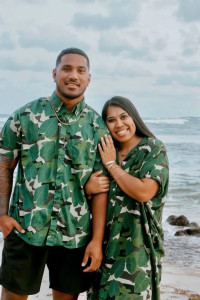 Men's Camo Kalo Aloha Shirt