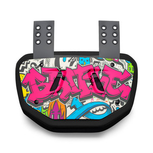 Graffiti Back Plate - Adult 24ACGRF001 Graffiti Back Plate - Adult 24ACGRF001