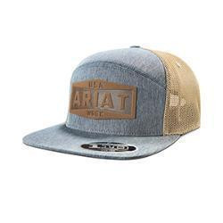 ARIAT CAP FF110 LEATHER PATCH DENIM A290001120