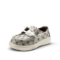 ARIAT HILO CASUAL SHOE LOGO PRINT GREY A443002206