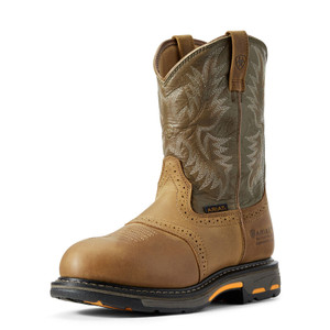 Workhog Pull-On H2O- Aged Bark/Army Green 10008635 Workhog Pull-On H2O- Aged Bark/Army Green 10008635