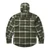 BUCKSAW II FLANNEL HOODED SJ/OLIVE W1213240-341