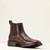 Ariat Men’s Booker Chelsea Wide Square Toe Western Boot  Chocolate Croc Print 10074162