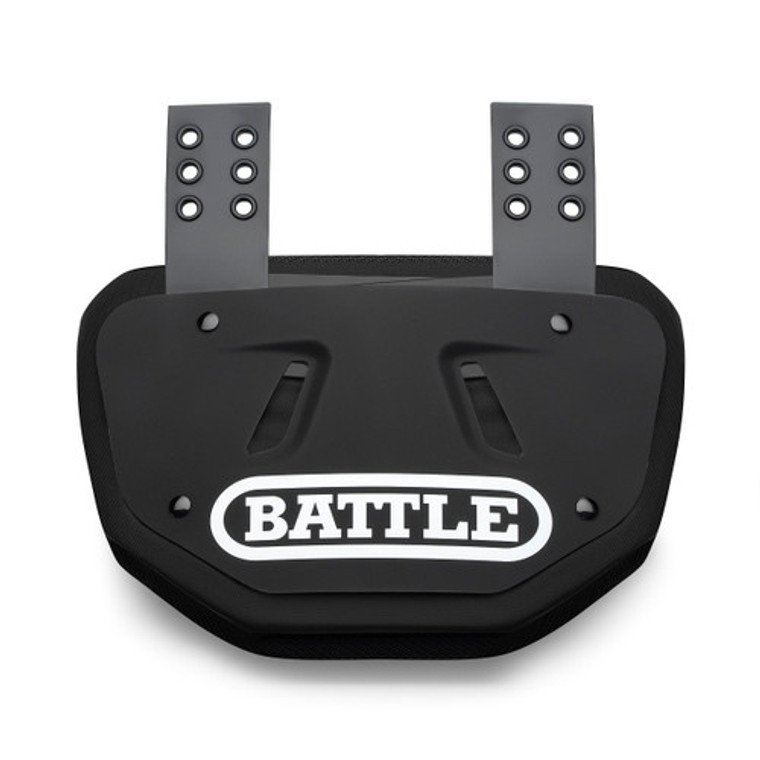 Black Football Back Plate - Adult 9AC000003