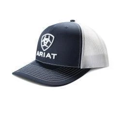ARIAT MENS CAP SNAP BACK 3D EMBROIDERED NAVY A300094303