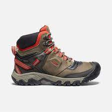 Keen Ridge Flex Mid 1024911 Mens US 10.5 Hiking Boots Brown Leather Waterproof Amazon.com | KEEN Men main image 4