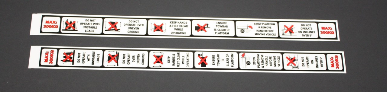 Sticker Set-Back Frame