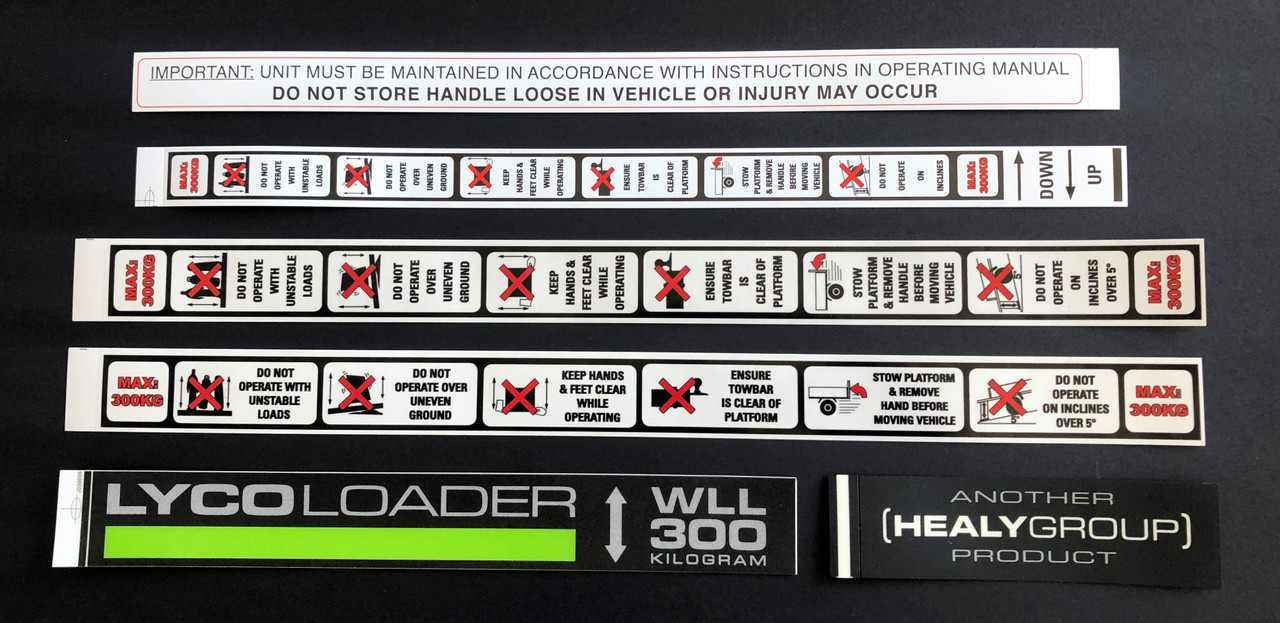 LycoLoader Full Sticker Set