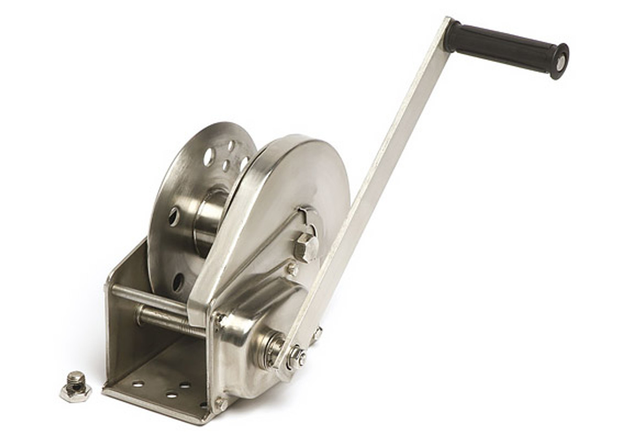 Brake Winch Stainless Steel-Bare-Upgrade from Zinc Plated Winch