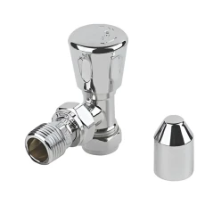 T-Pro Radiator Valve Angled 3/4"x15mm