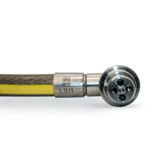 GFS Angled Bayonet Cooker Hose 100cm