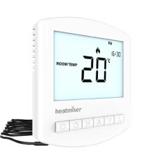 Electric Underfloor Heating Thermostat-Heatmiser Slimline-e v3