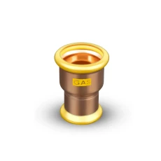 Press-Fit Reducing Coupling CxC-Gas 54x42mm