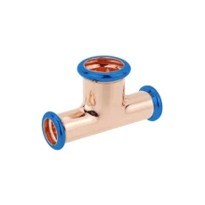 Press-Fit Reducing Tee Copper All Ends-Water 42x42x15mm
