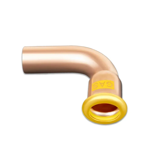 Press-Fit 90° Street Elbow Male CxC-Gas 54mm