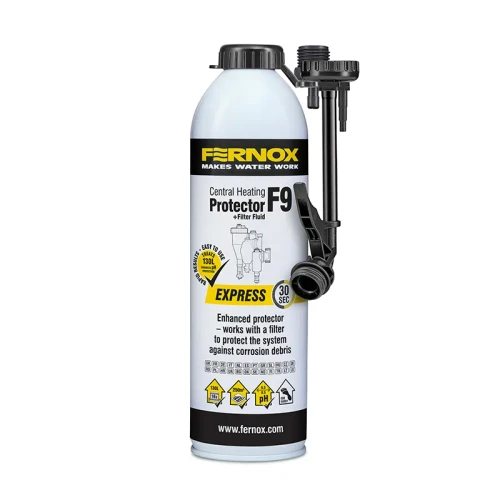 Fernox Protector + Filter Fluid F9 Express Aerosol 400ml