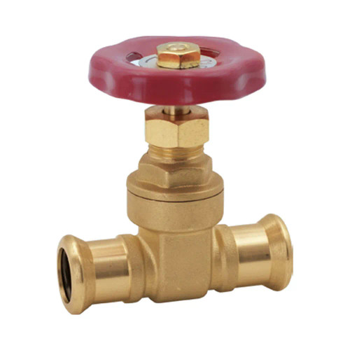 M profile press-fit gate valve