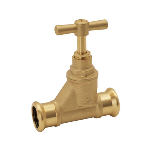 Press-fit m profile stopcock