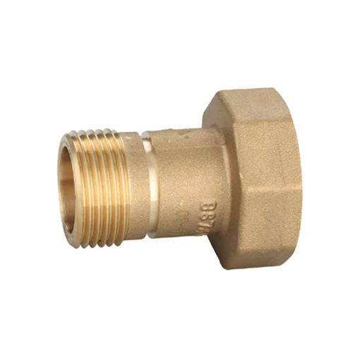 Gasmeter Union Adaptor Grooved F1"xM1"