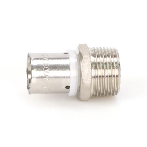 Male Straight Connector 16mmx3/4"