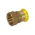 Press-Fit Female Coupling-Gas 15mmx1/2"