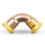 Press-Fit 90° Elbow CxC-Gas 28mm