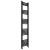 MSD Towel Rail Black 300x1600mm
