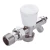 T-Pro Plus Radiator Valve Angled C/W DO 1/2"x15mm