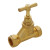 Brass and mdpe brass stopcock