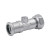 Chrome plated press-fit m profile straight service valve
