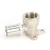 Wall-Plated Female Elbow 16mmx1/2"